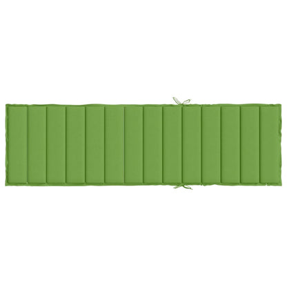 Ligbedkussen Stof Gemêleerd Groen 200 x 70 x 4 cm