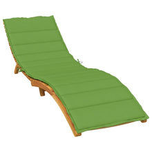 Ligbedkussen Stof Gemêleerd Groen 200 x 70 x 4 cm