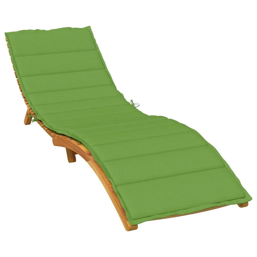 Ligbedkussen Stof Gemêleerd Groen 200 x 70 x 4 cm