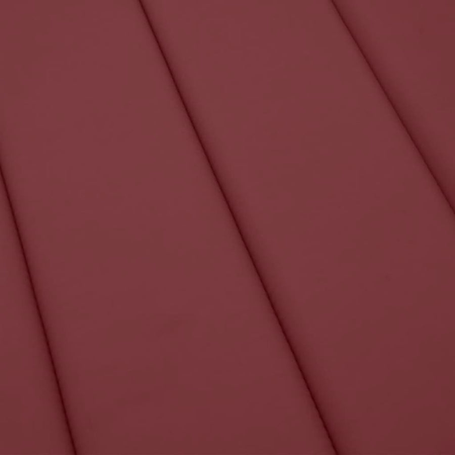 Ligbedkussen Stof Gemêleerd Wijnrood 200 x 70 x 4 cm