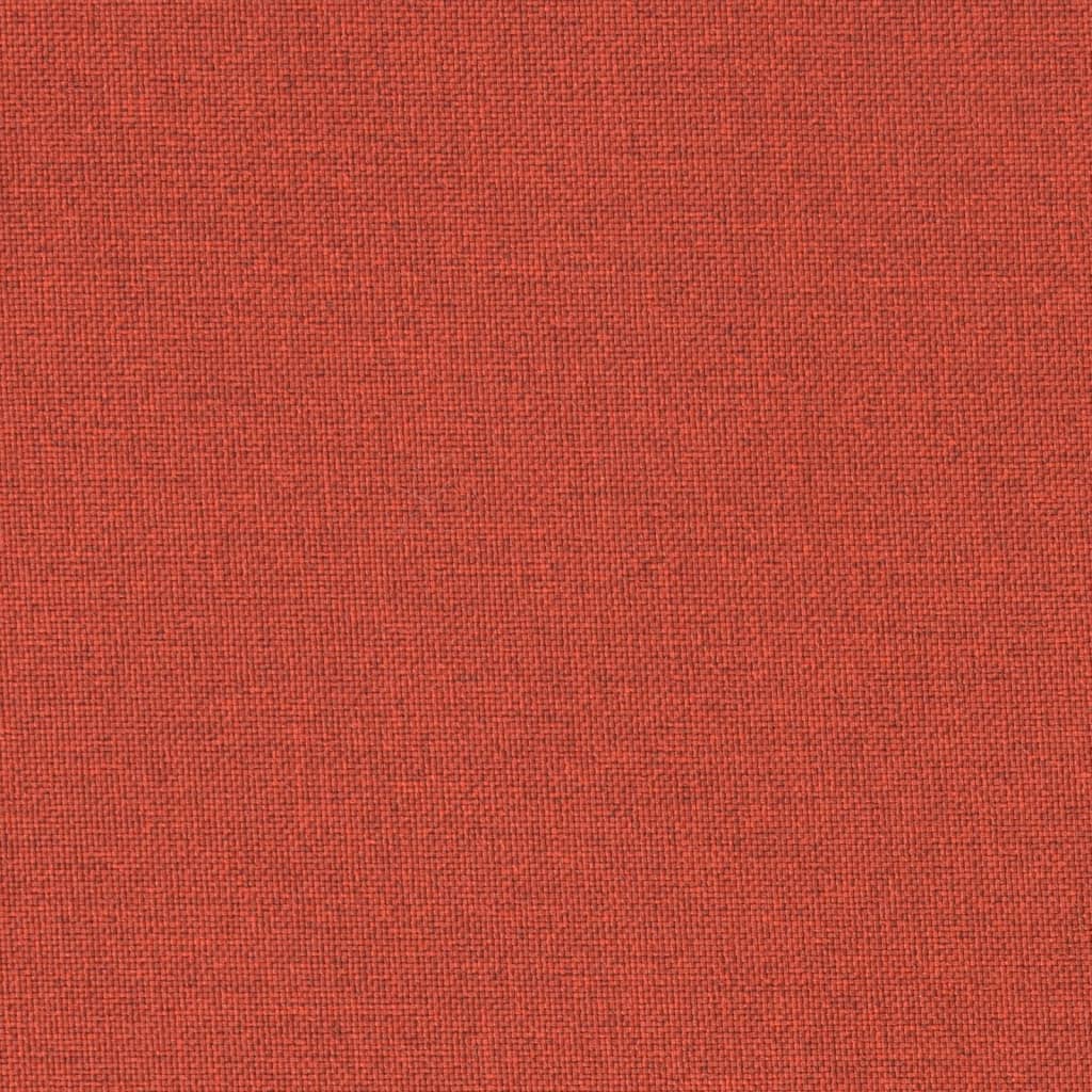 Tuinbankkussen 100x50x7 cm stof gemêleerd rood