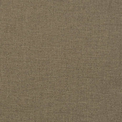Tuinbankkussen 100x50x7 cm stof gemêleerd taupe