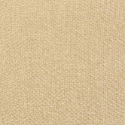 Tuinbankkussen 120x50x7 cm stof gemêleerd beige