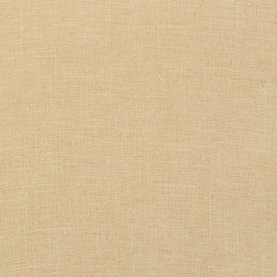 Tuinbankkussen 120x50x7 cm stof gemêleerd beige