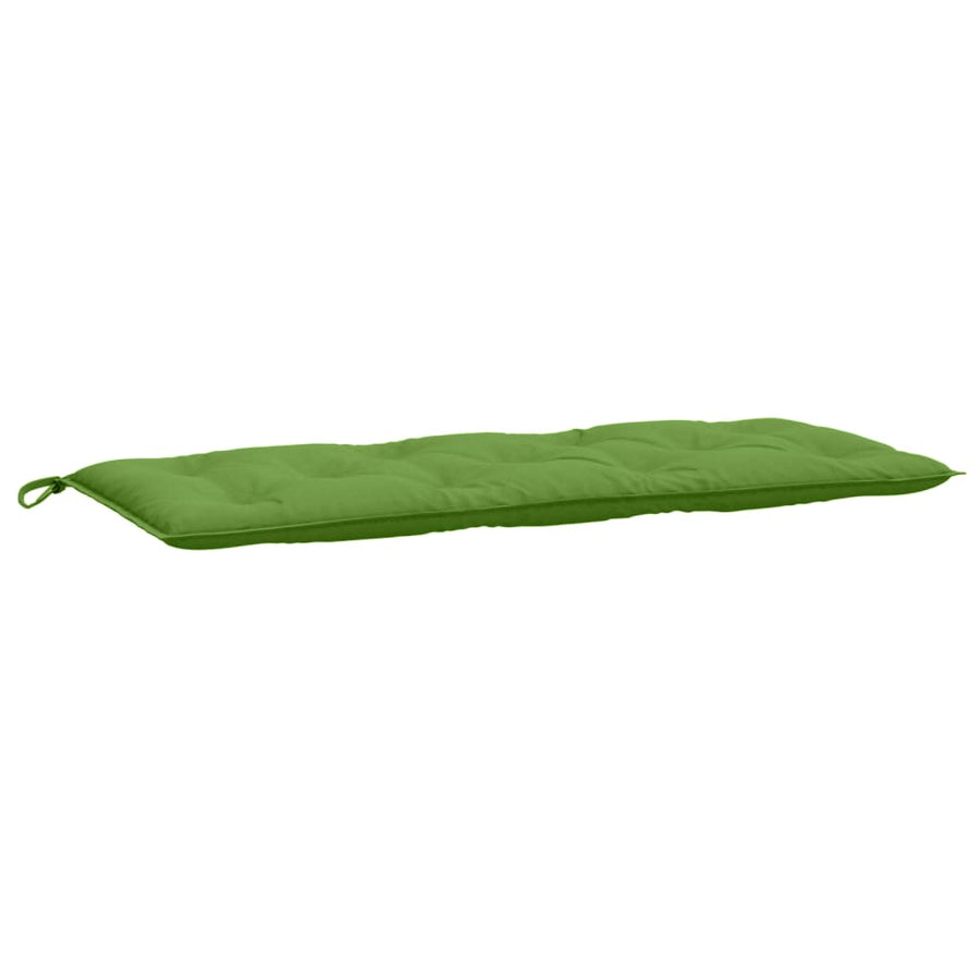 Tuinbankkussen 120x50x7 cm stof gemêleerd groen