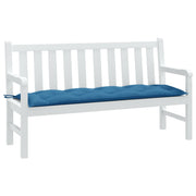 Tuinbankkussen 150x50x7 cm gemêleerd blauw