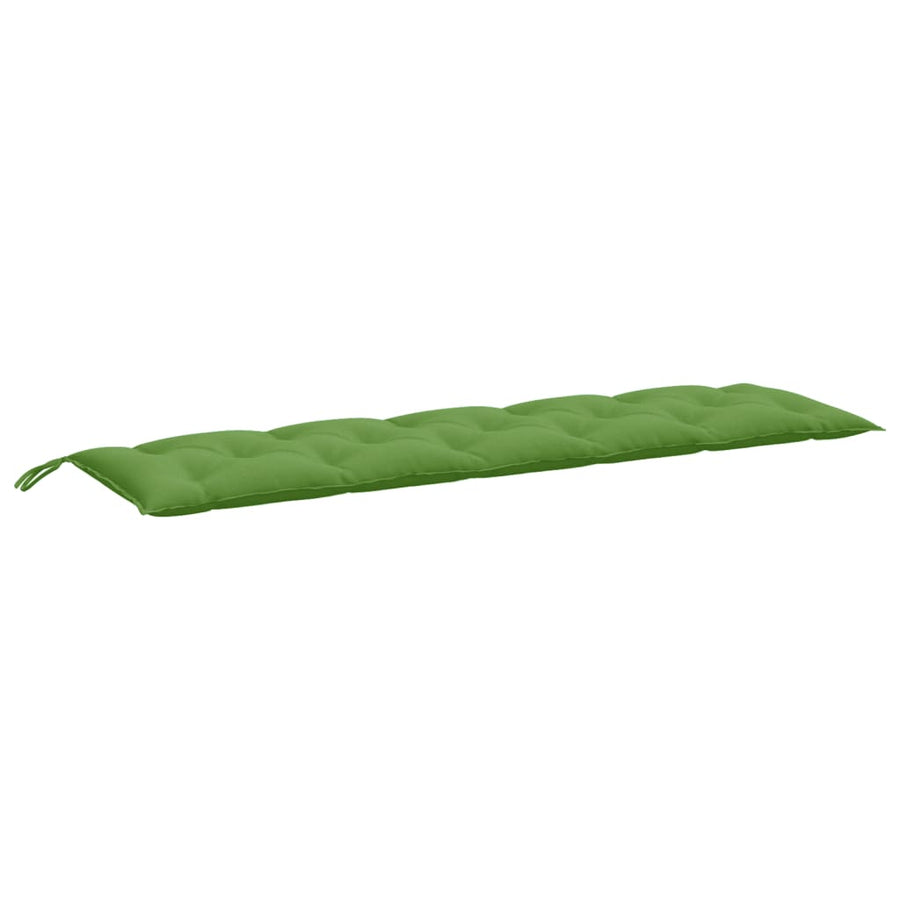 Tuinbankkussen 180x50x7 cm stof gemêleerd groen