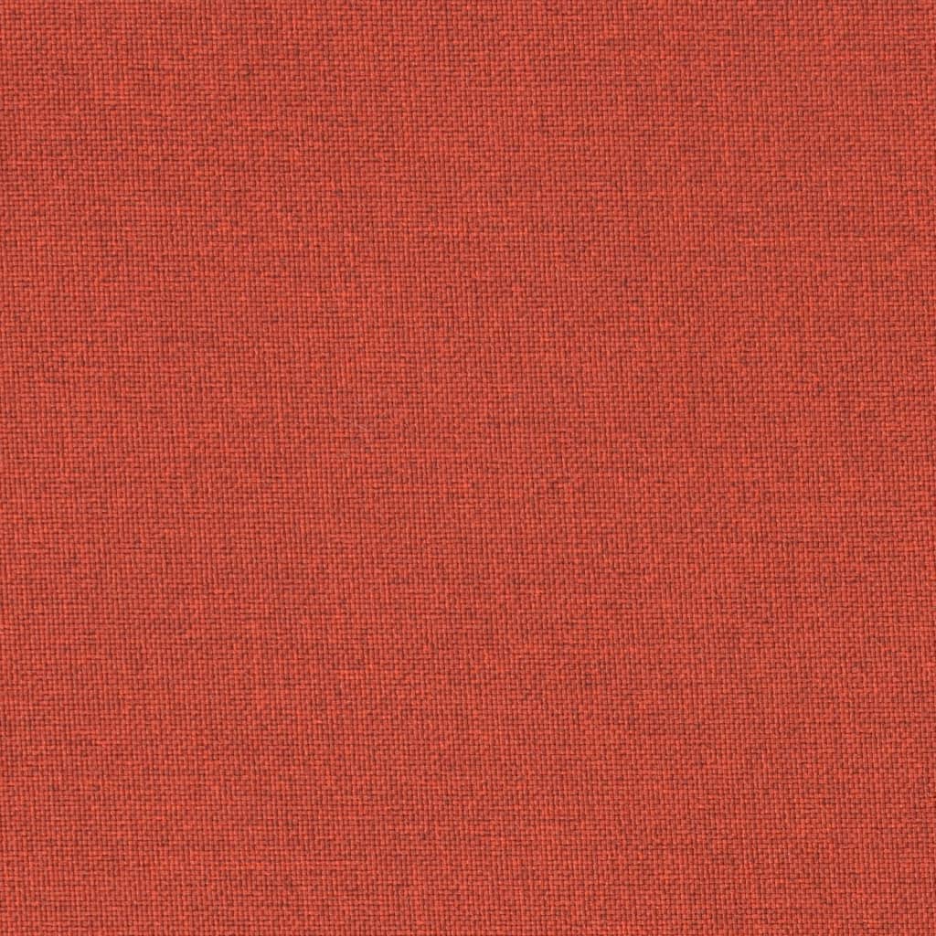 Tuinbankkussen 200x50x7 cm stof gemêleerd rood
