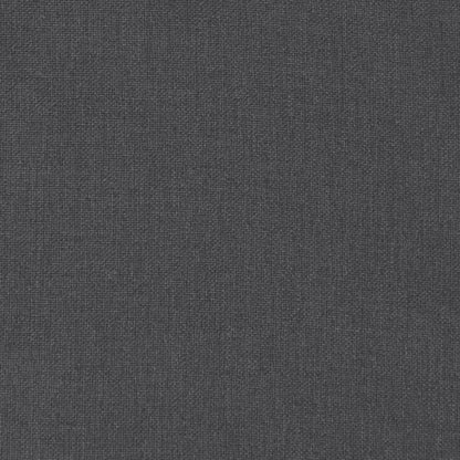 Tuinbankkussens 2 st 150x50x7 cm stof gemêleerd antracietkleur