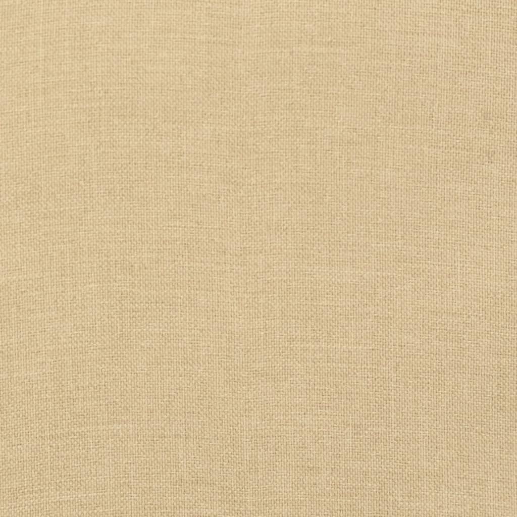 Palletkussens 3 st stof gemêleerd beige