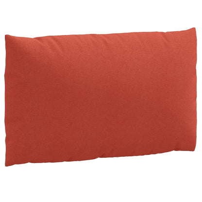 Palletkussens 3 st stof gemêleerd rood