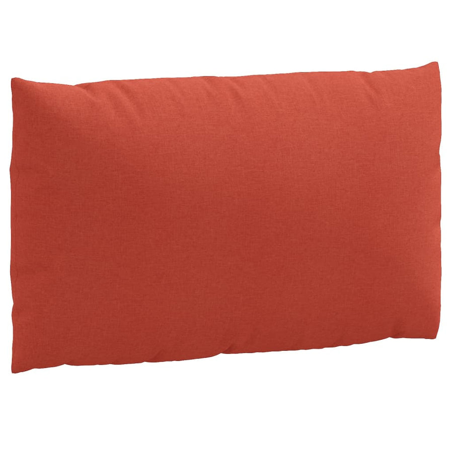Palletkussens 3 st stof gemêleerd rood