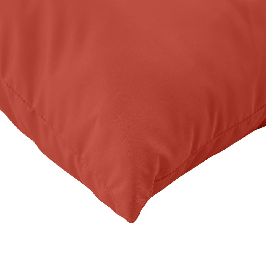Palletkussens 3 st stof gemêleerd rood