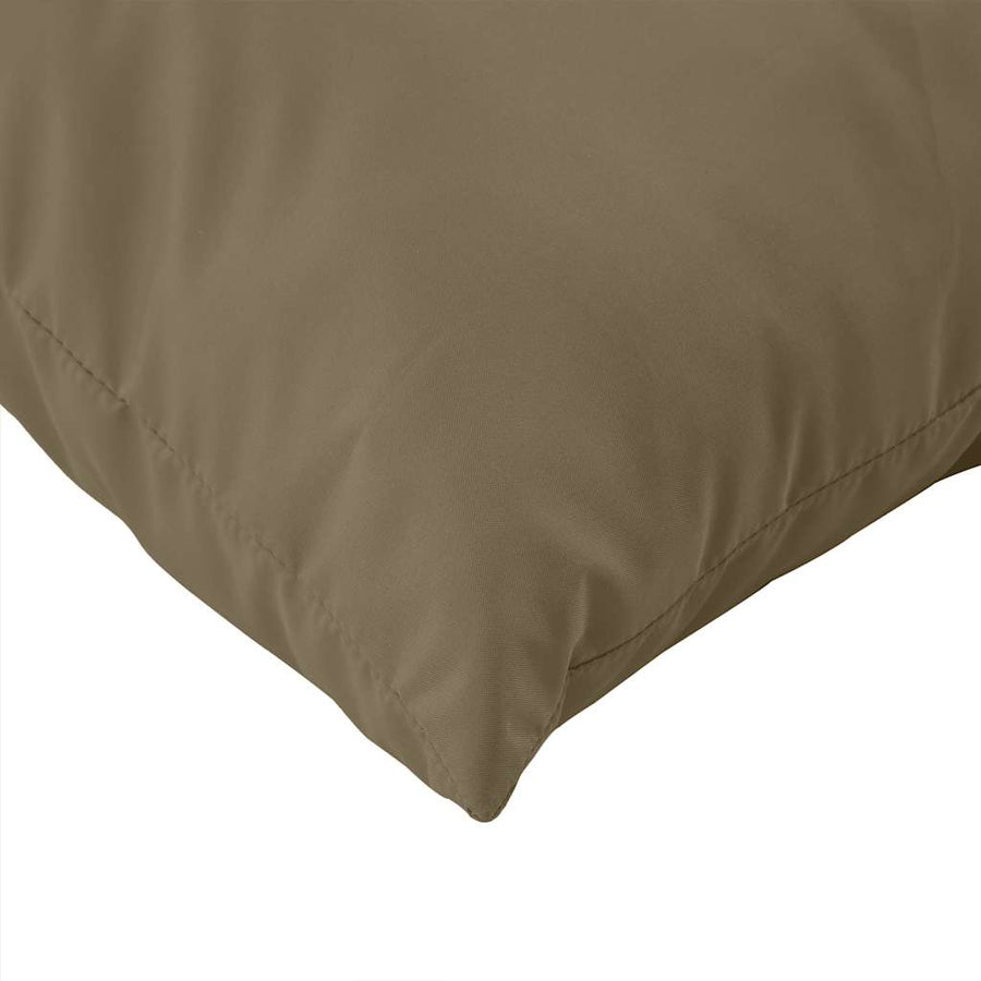 Palletkussens 3 st stof gemêleerd taupe
