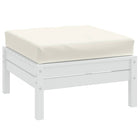 Palletkussen 60x60x9.5 cm gemêleerd crème
