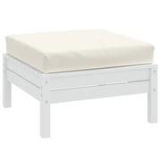 Palletkussen 60x60x9.5 cm gemêleerd crème