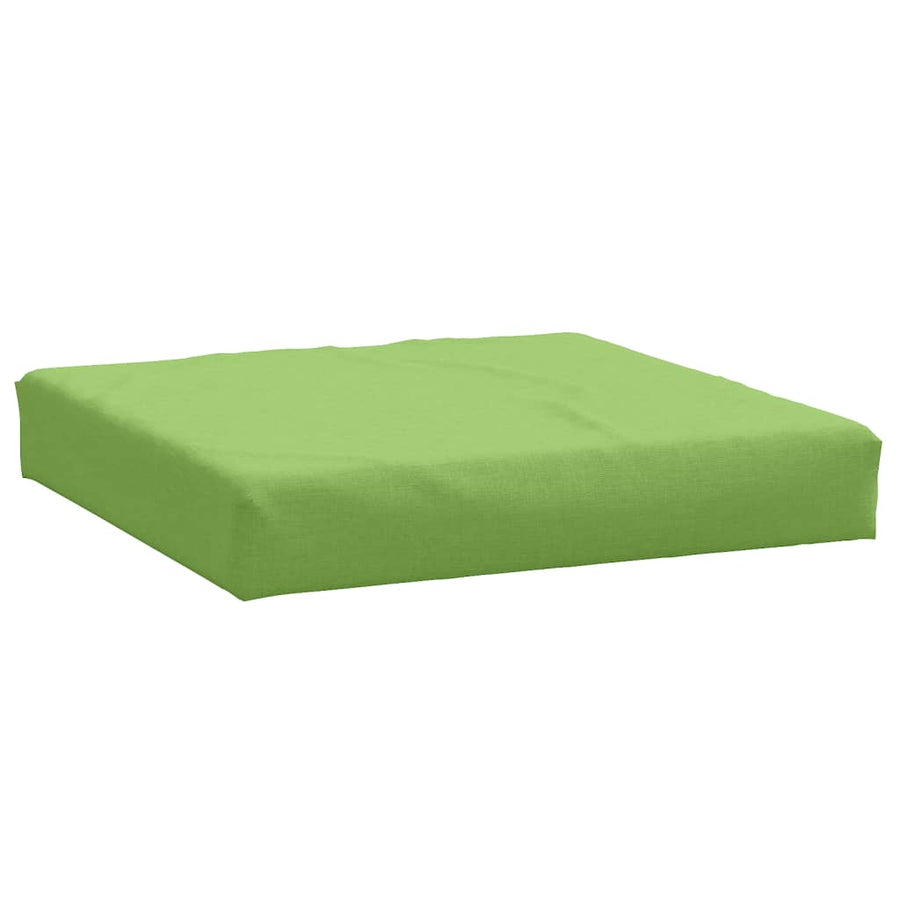Palletkussen 60x60x10 cm stof gemêleerd groen