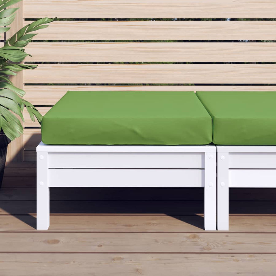 Palletkussen 60x60x10 cm stof gemêleerd groen