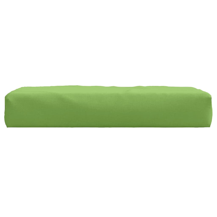 Palletkussen 60x60x10 cm stof gemêleerd groen