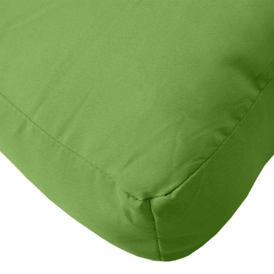 Palletkussen 60x60x10 cm stof gemêleerd groen