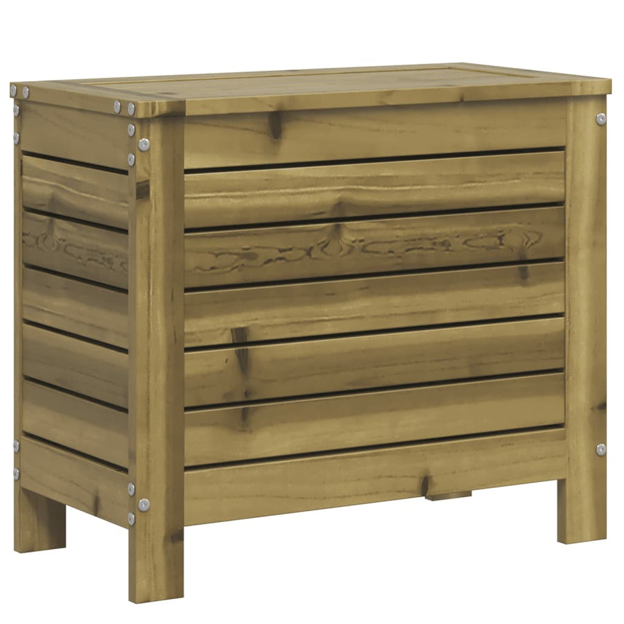 Tuinvoetenbank 62x31,5x52 cm geïmpregneerd grenenhout