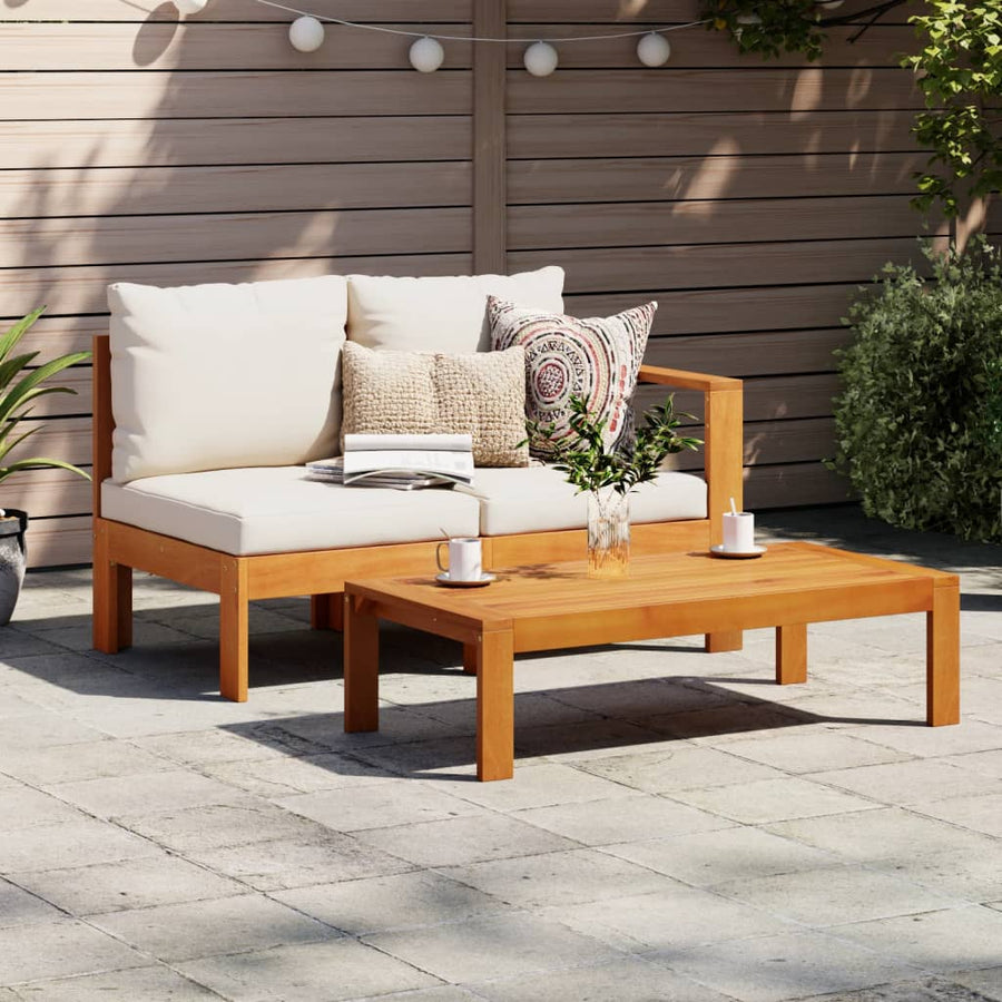 Tuintafel 100x50x27 cm massief acaciahout