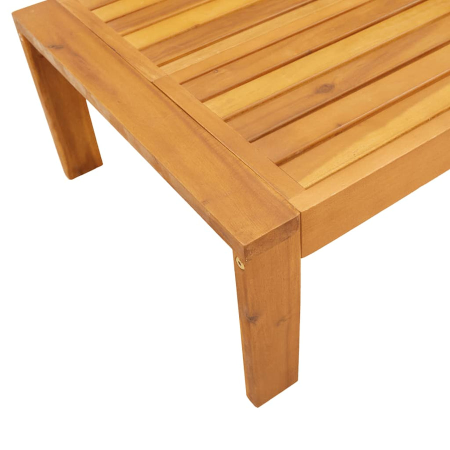 Tuintafel 100x50x27 cm massief acaciahout