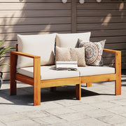 Tuinbank 2-zits massief acaciahout 122x68x64 cm