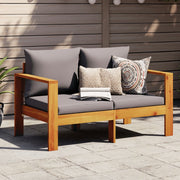 Tuinbank 2-zits massief acaciahout 122x68x64 cm