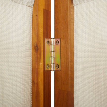 Kamerscherm met 3 panelen 210 x 180 cm Lichtgrijs