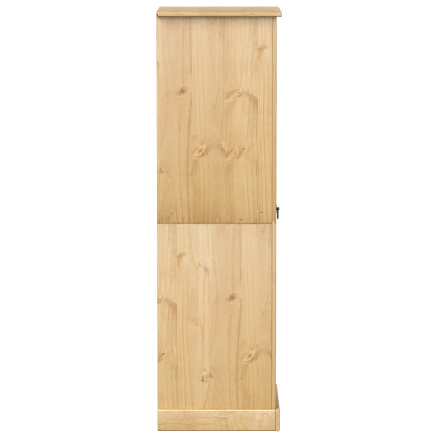 Kledingkast Corona 55x50x170 cm massief grenenhout