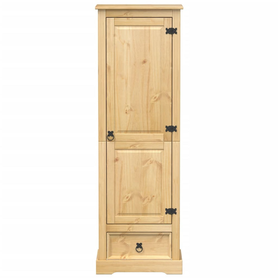 Kledingkast Corona 55x38x170 cm massief grenenhout