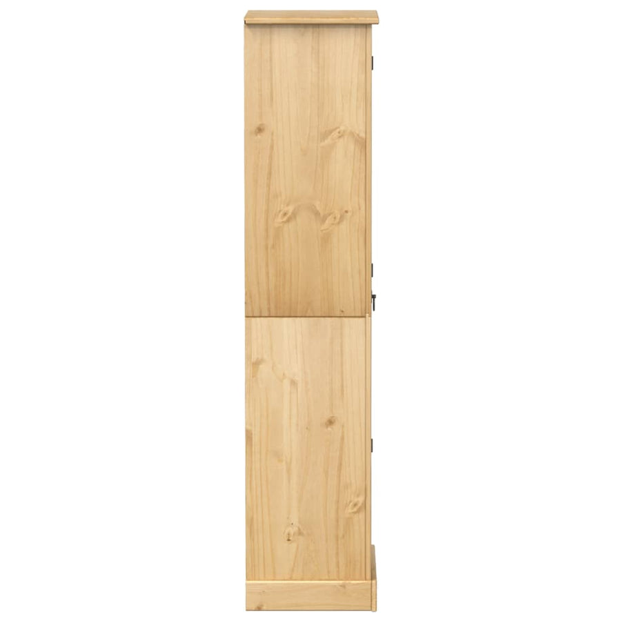 Kledingkast Corona 55x38x170 cm massief grenenhout