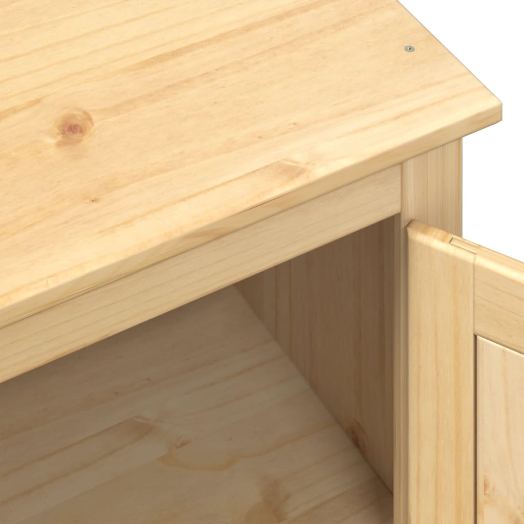 Kledingkast Corona 55x38x170 cm massief grenenhout