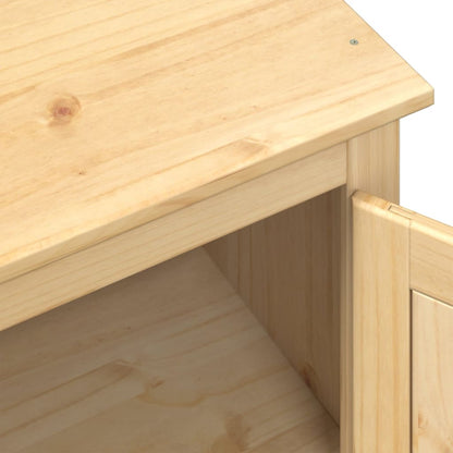 Kledingkast Corona 55x38x170 cm massief grenenhout