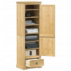 Wardrobe Corona 55x38x170 cm solid pine