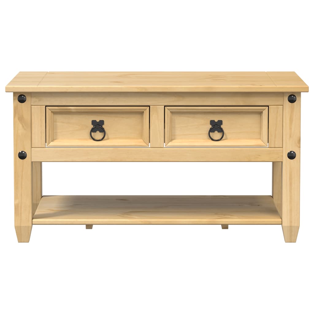 Salontafel met lades Corona 85x50x45 cm massief grenenhout