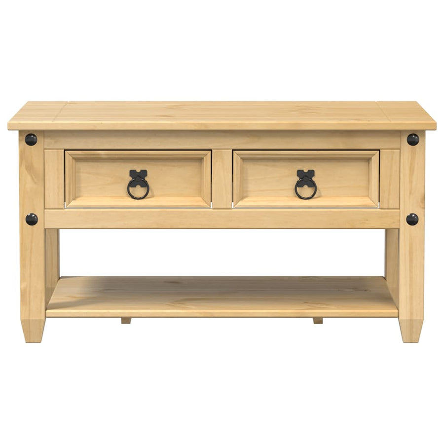 Salontafel met lades Corona 85x50x45 cm massief grenenhout