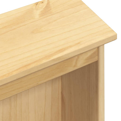 Boekenkast Corona 46x20x170 cm massief grenenhout
