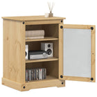 Hifi Cabinet Corona 60x50x82 cm Solid Pinewood