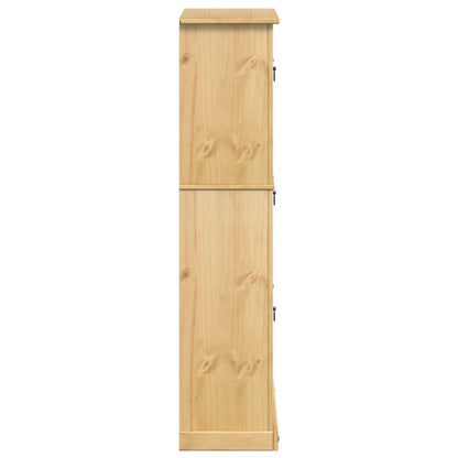 Schoenenkast Corona 99x32x138 cm massief grenenhout