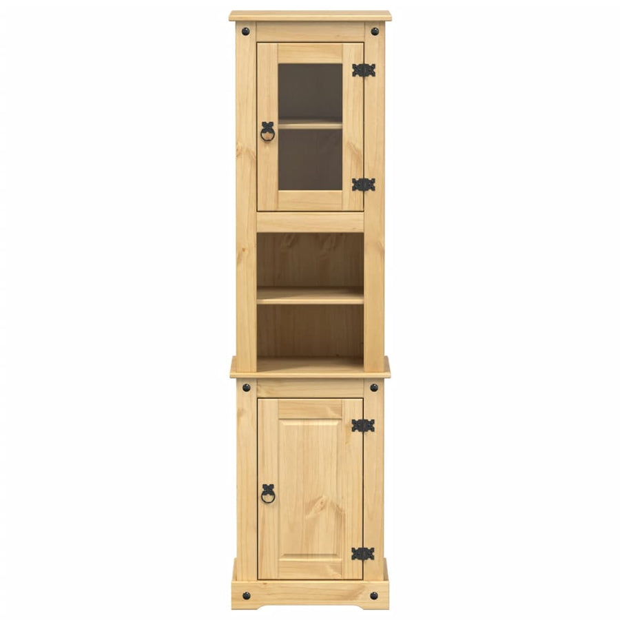 Badkamerkast Corona 50x40x185 cm massief grenenhout