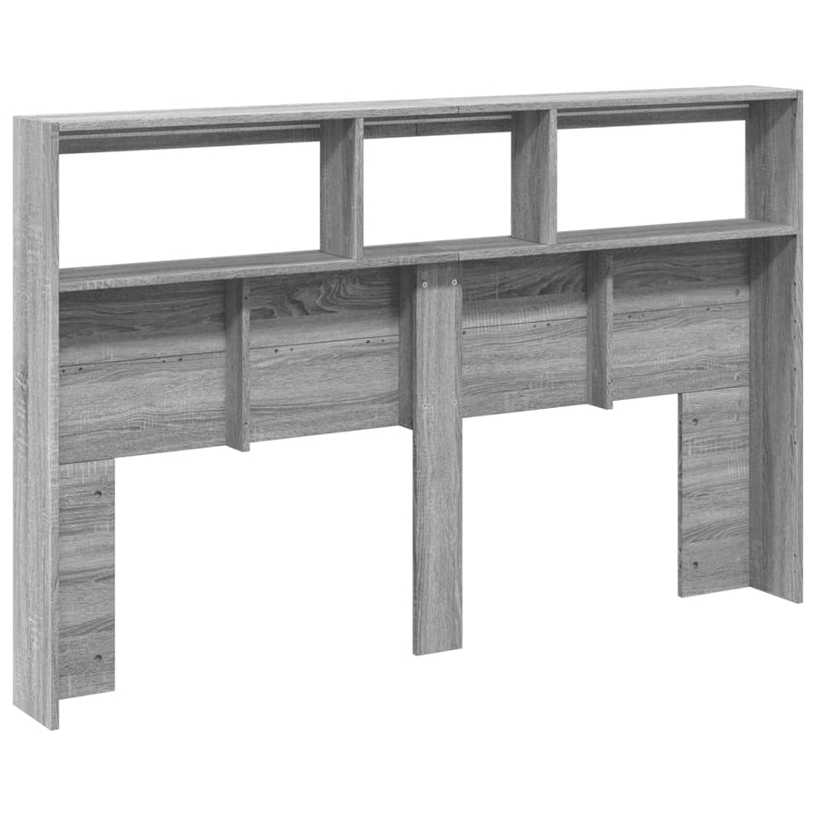 Hoofdbordkast Met Led-Verlichting 160 x 17 x 102 cm