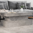 Salontafel 90x50x40 cm betongrijs LED