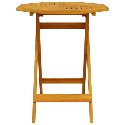 Tuintafel inklapbaar Ø70x75 cm massief acaciahout