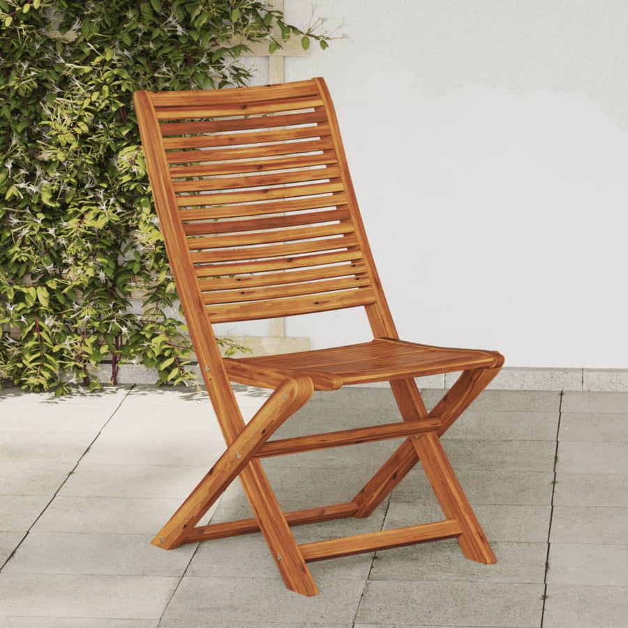 Tuinstoelen Inklapbaar Massief Acaciahout 4