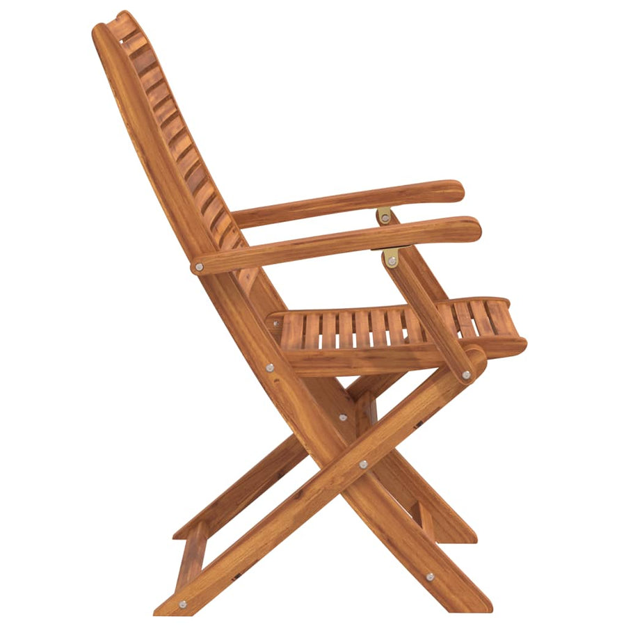 Tuinstoelen Inklapbaar Massief Acaciahout 2