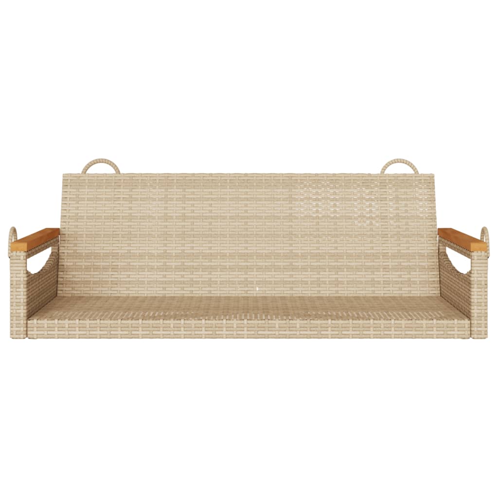 Schommelbank Poly Rattan 1