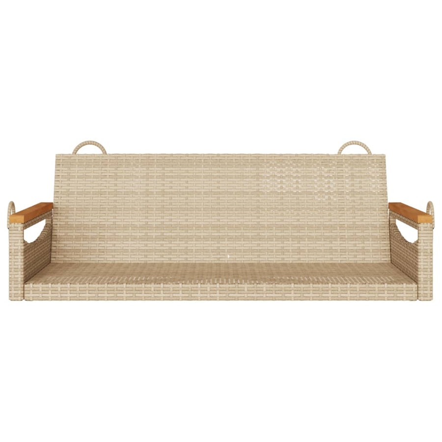 Schommelbank Poly Rattan 1