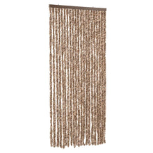 Vliegengordijn 100X200 Cm Chenille Beige En Donkerbruin